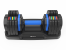 Adjustable Dumbbell - 55lb x2 Dumbbell Set of 2 with Anti-Slip Handle, Fast Adjust Weight by Turning Handle with Tray