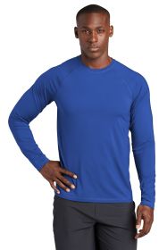 Sport-Tek Long Sleeve Rashguard Tee ST470LS (Color: True Royal, size: XS)