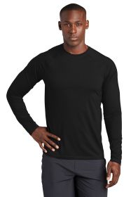 Sport-Tek Long Sleeve Rashguard Tee ST470LS (Color: Black, size: XS)