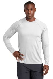Sport-Tek Long Sleeve Rashguard Tee ST470LS (Color: White, size: XL)