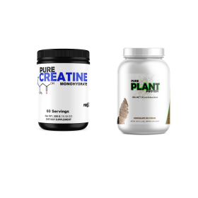 Creatine Bundle (Creatine: Pure Creatine, Protein: Pure Plant Protein Chocolate)