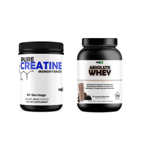 Creatine Bundle (Creatine: Pure Creatine, Protein: Absolute Whey Chocolate)