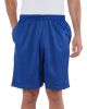 Adult Mesh Short with Pockets - ATHLETIC GREY - S