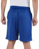 Adult Mesh Short with Pockets - ATHLETIC GREY - S