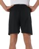 Adult Cotton Gym Short - BLACK - S